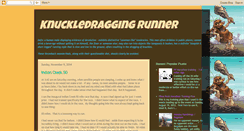 Desktop Screenshot of knuckledraggingrunner.blogspot.com