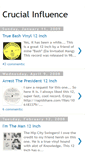 Mobile Screenshot of crucialinfluence.blogspot.com