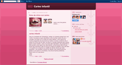 Desktop Screenshot of cariesinfantil09.blogspot.com