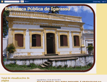 Tablet Screenshot of bibliotecaigarassu.blogspot.com