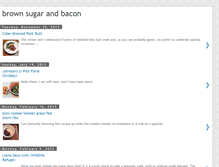 Tablet Screenshot of brownsugarandbacon.blogspot.com