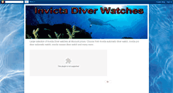 Desktop Screenshot of invictadiverwatches.blogspot.com