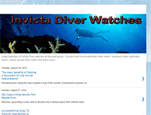 Tablet Screenshot of invictadiverwatches.blogspot.com