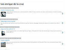 Tablet Screenshot of luisenriquedelacruz-enriqueychuto.blogspot.com