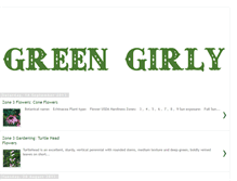 Tablet Screenshot of greengirlygarden.blogspot.com