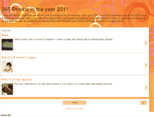 Tablet Screenshot of 365photosintheyear2011.blogspot.com