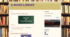 Desktop Screenshot of e-booksshare.blogspot.com