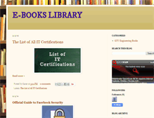 Tablet Screenshot of e-booksshare.blogspot.com
