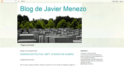 Desktop Screenshot of javiermenezo.blogspot.com