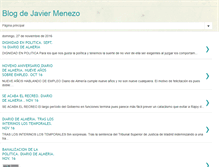 Tablet Screenshot of javiermenezo.blogspot.com