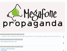 Tablet Screenshot of megafonepropaganda.blogspot.com