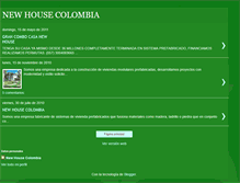 Tablet Screenshot of newhousecolombia.blogspot.com