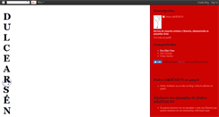 Desktop Screenshot of dulcearsenico.blogspot.com