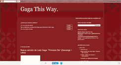 Desktop Screenshot of gagathisway.blogspot.com