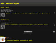Tablet Screenshot of mijnoverdenkingen.blogspot.com