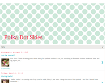 Tablet Screenshot of polkadot-skies.blogspot.com