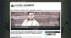 Desktop Screenshot of lacunavallenata.blogspot.com