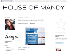 Tablet Screenshot of houseofmandy.blogspot.com