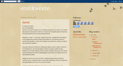 Desktop Screenshot of erotikwento.blogspot.com