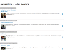 Tablet Screenshot of mahasciena.blogspot.com