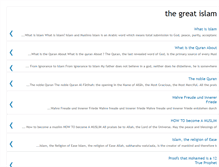 Tablet Screenshot of islam-loves-all.blogspot.com