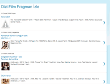 Tablet Screenshot of dizi-film-fragman-izle.blogspot.com
