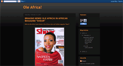 Desktop Screenshot of oleafrica.blogspot.com