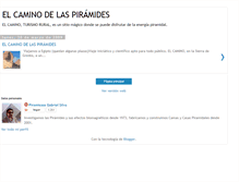 Tablet Screenshot of elcaminodelaspiramides.blogspot.com