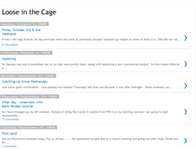 Tablet Screenshot of looseinthecage.blogspot.com