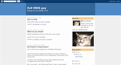 Desktop Screenshot of evilhrisguy.blogspot.com