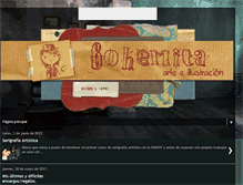 Tablet Screenshot of bohemita.blogspot.com