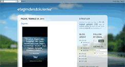 Desktop Screenshot of etegimdendokulenler.blogspot.com