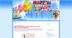 Desktop Screenshot of birthday-greeting-cards.blogspot.com
