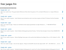 Tablet Screenshot of juegosdefree.blogspot.com