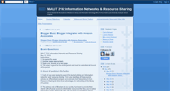Desktop Screenshot of malit216.blogspot.com