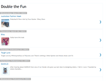 Tablet Screenshot of doublethefun-mills.blogspot.com