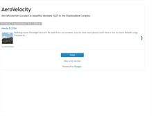 Tablet Screenshot of aerovelocity.blogspot.com