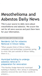 Mobile Screenshot of mesothelioma-asbestos-daily.blogspot.com