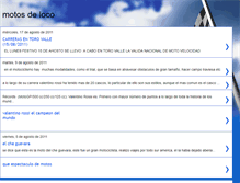 Tablet Screenshot of motosdeloco.blogspot.com