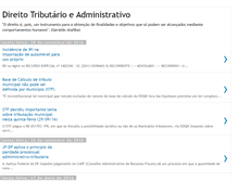 Tablet Screenshot of direitotributarioeadministrativo.blogspot.com