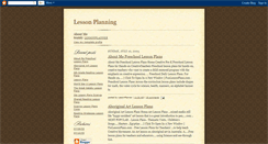 Desktop Screenshot of lessonplanning.blogspot.com