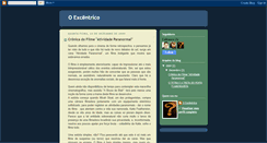 Desktop Screenshot of excentrico86.blogspot.com