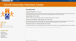 Desktop Screenshot of carrollvolunteers.blogspot.com