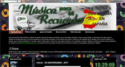 Desktop Screenshot of daviba-musicaparaelrecuerdo.blogspot.com