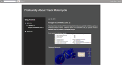 Desktop Screenshot of profoundlyabouttrackmotorcycle.blogspot.com