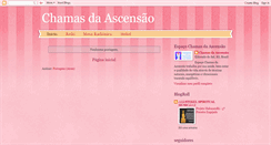 Desktop Screenshot of chamasdaascensao.blogspot.com