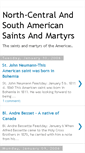 Mobile Screenshot of americansaints.blogspot.com