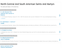 Tablet Screenshot of americansaints.blogspot.com