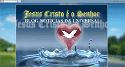 Desktop Screenshot of noticiasdauniversal.blogspot.com