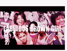 Tablet Screenshot of fabulousbrowngirl.blogspot.com